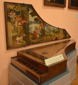 A harpsichord